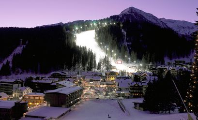 Incantevole tramonto  a Madonna di Campiglio