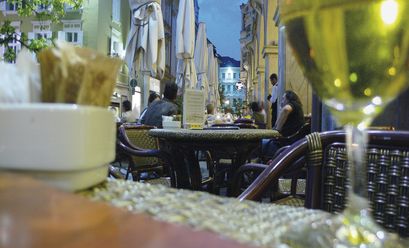 Veduta del centro di Bolzano